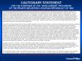 CAUTIONARY STATEMENT FOR THE PURPOSES OF THE SAFE HARBOR PROVISIONS OF THE PRIVATE SECURITIES LITIGA PowerPoint PPT Presentation