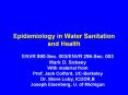 Epidemiology in Water Sanitation and Health PowerPoint PPT Presentation
