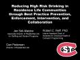 Reducing High Risk Drinking in Residence Life Communities through Best Practice Prevention, Enforcem PowerPoint PPT Presentation