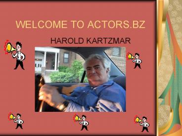WELCOME TO ACTORS.BZ