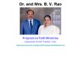 Dr' and Mrs' B' V' Rao PowerPoint PPT Presentation