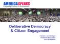 Deliberative Democracy PowerPoint PPT Presentation