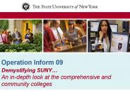 Operation Inform 09 Demystifying SUNY
