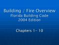 Building Fire Overview Florida Building Code 2004 Edition PowerPoint PPT Presentation