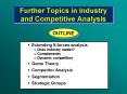Further Topics in Industry and Competitive Analysis PowerPoint PPT Presentation