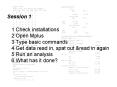 1 Check installations 2 Open Mplus 3 Type basic commands 4 Get data read in, spat out PowerPoint PPT Presentation