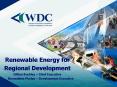 Renewable Energy for Regional Development Gillian Buckley Chief Executive Bernadette Phelan Developm PowerPoint PPT Presentation