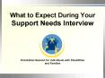 What to Expect During Your Support Needs Interview PowerPoint PPT Presentation