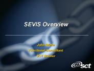SEVIS Overview