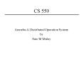 CS 550 PowerPoint PPT Presentation
