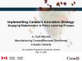 Implementing Canada PowerPoint PPT Presentation