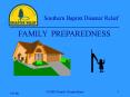 Family Prepardness PowerPoint PPT Presentation