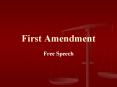 First Amendment PowerPoint PPT Presentation