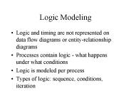 Logic Modeling