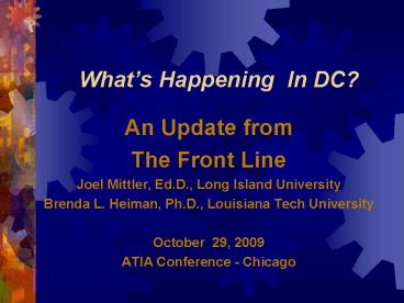 Whats Happening In DC