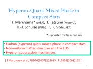 Hyperon-Quark Mixed Phase in Compact Stars