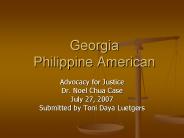 Georgia Philippine American