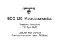 ECO 120- Macroeconomics PowerPoint PPT Presentation