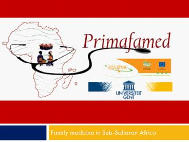 Family medicine in SubSaharan Africa