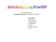 Voice-mail System using SIP/RTSP