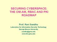 SECURING%20CYBERSPACE: