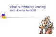 What is Predatory Lending and How to Avoid It PowerPoint PPT Presentation