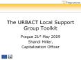 The URBACT Local Support Group Toolkit PowerPoint PPT Presentation