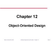 Object-Oriented Design