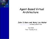AgentBased Virtual Architecture
