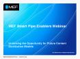 MEF Smart Pipe Enablers Webinar PowerPoint PPT Presentation