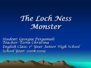 The Loch Ness Monster