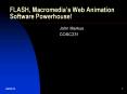 FLASH, Macromedia PowerPoint PPT Presentation