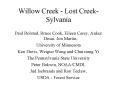 Willow Creek Lost CreekSylvania PowerPoint PPT Presentation