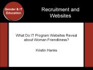 Recruitment and Websites