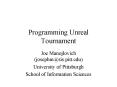 Programming Unreal Tournament PowerPoint PPT Presentation