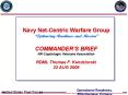 Navy Net-Centric Warfare Group  PowerPoint PPT Presentation