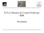 EVLA Monitor