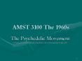 AMST 3100 The 1960s PowerPoint PPT Presentation
