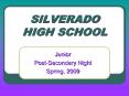 SILVERADO HIGH SCHOOL PowerPoint PPT Presentation