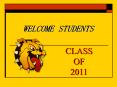 WELCOME STUDENTS PowerPoint PPT Presentation