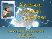 Student Learning Outcomes and Assessment