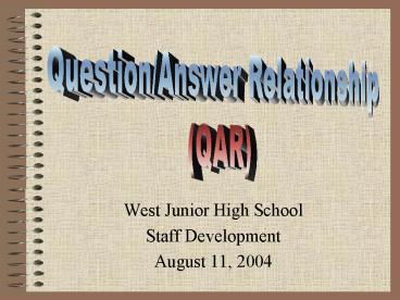 West Junior High School