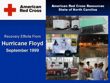 American Red Cross Resources State of North Carolina