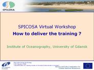 SPICOSA Virtual Workshop