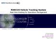 MARCUS Vehicle Tracking System PowerPoint PPT Presentation
