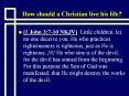 How should a Christian live his life? PowerPoint PPT Presentation