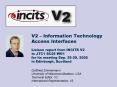 V2 Information Technology Access Interfaces Liaison report from INCITS V2 to JTC1 SC25 WG1 for its m PowerPoint PPT Presentation