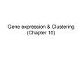 Gene expression PowerPoint PPT Presentation