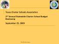 Texas Charter Schools Association PowerPoint PPT Presentation