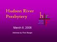 Hudson River PowerPoint PPT Presentation